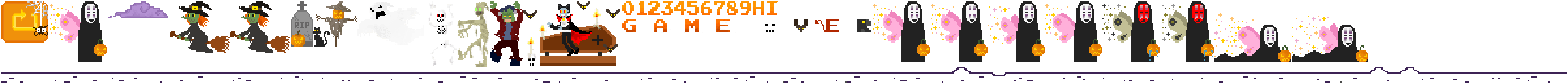 Halloween Runner Sprite 1